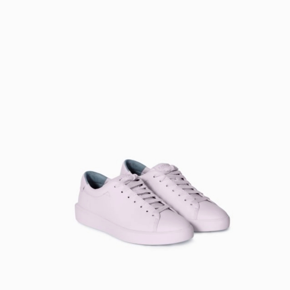 Everlane Releather (Recycled leather) tennis shoes Orchid Men sz 10 Women sz 12